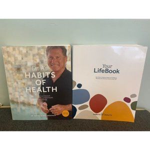 Optavia LifeBook Dr. A’s Habits Of Health Workbook Book  Healthy Clean Anderson